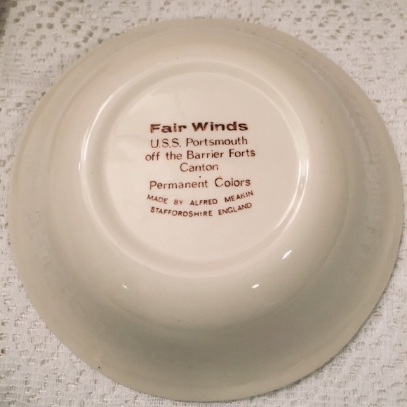 Alfred Meakin Tea Cup, Saucer, and Small Bowl - Picture 5 of 12